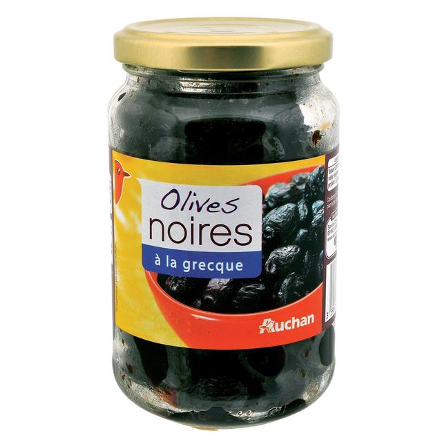 3596710346462 - Auchan - Olives noires à la grecque