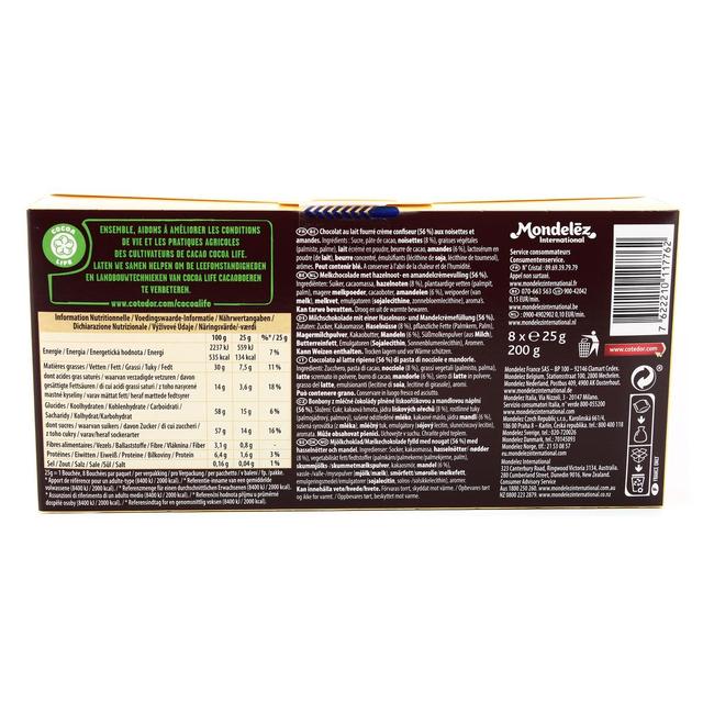 7622210117762 - Côte d'Or - Bouchée au chocolat au lait x8