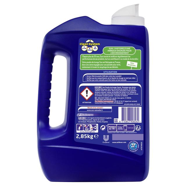 8710847908262 - Sun - Poudre classique lave vaisselle 90 lavages