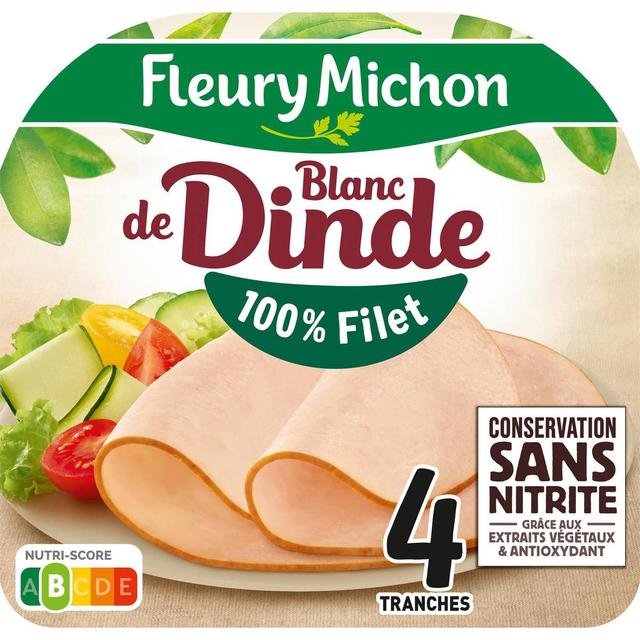 3302740059162 - Fleury Michon - Blanc de Dinde 100 % Filet