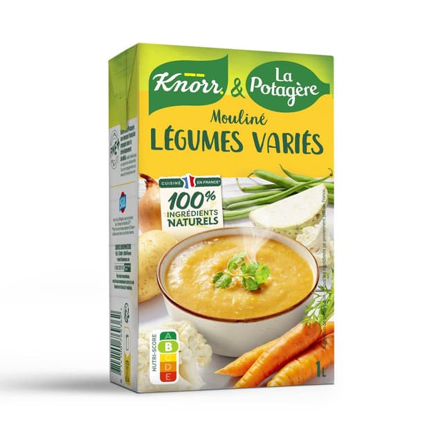 8714100769362 - Knorr & La Potagère - Soupe Mouliné de légumes variés