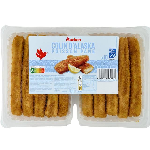 3596710160563 - Auchan - Panés de colin d'Alaska MSC
