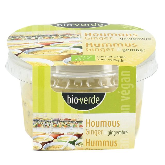 4000915100563 - BioVerde - Houmous gingembre bio, végan,