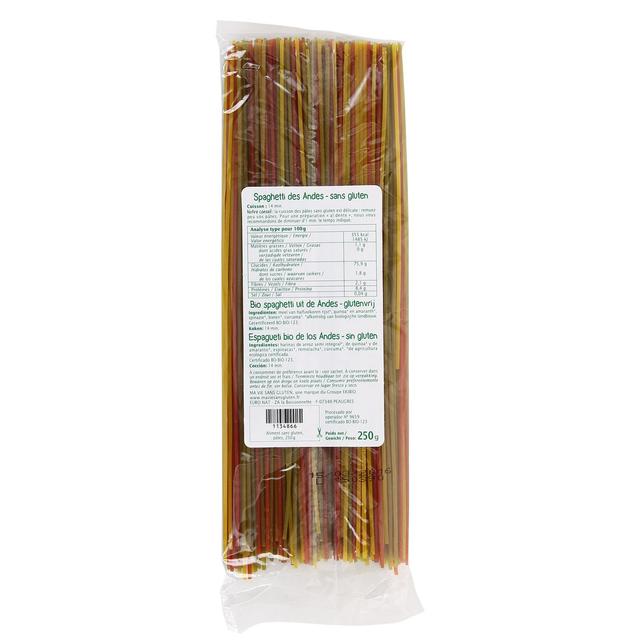 3380380071263 - Ma Vie Sans Gluten - Spaghetti des Andes bio sans gluten