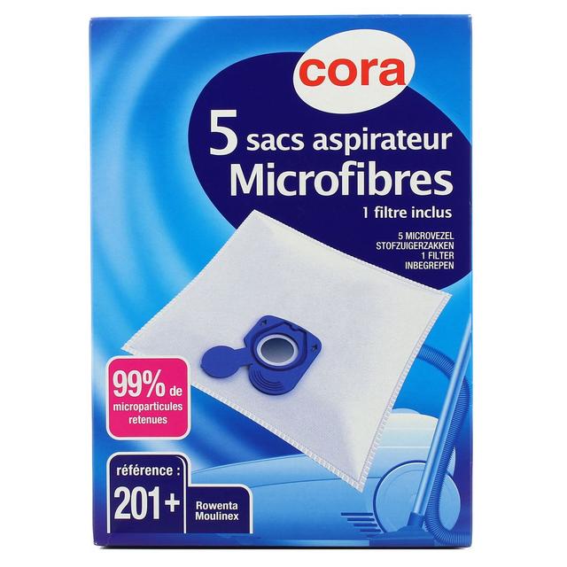 3257985851463 - Cora - Sac Aspirateur Microfibres N°201+ Rowenta
