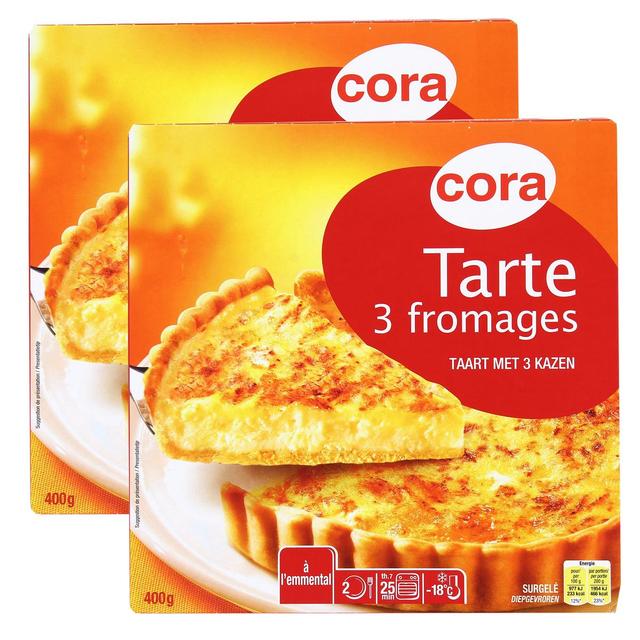 2050000312663 - Cora - Tarte aux 3 fromages