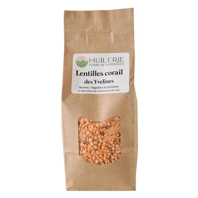 3760312333063 - Huilerie Plaine de Versailles - Lentilles corail cultivées dans les Yvelines