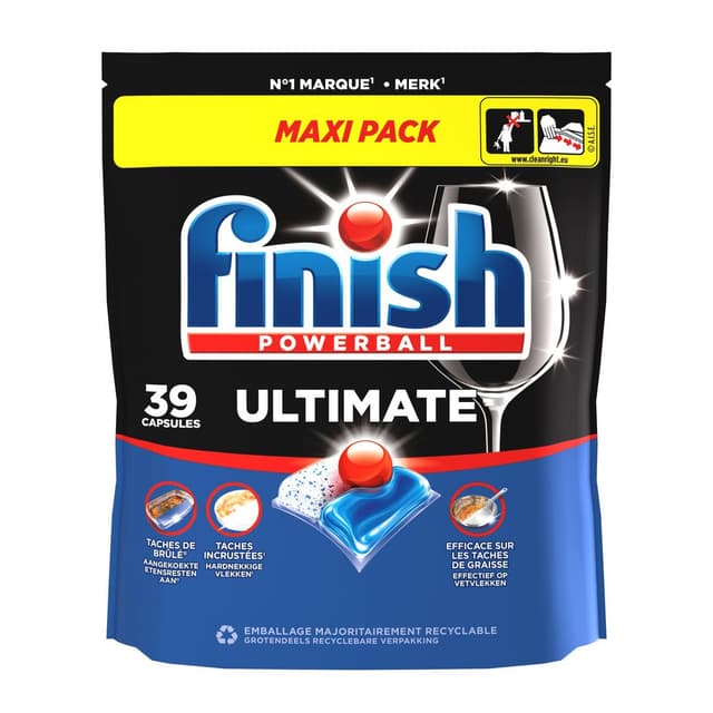 3665468403663 - Finish - Capsules Lave-Vaisselle Powerball Ultimate Maxi