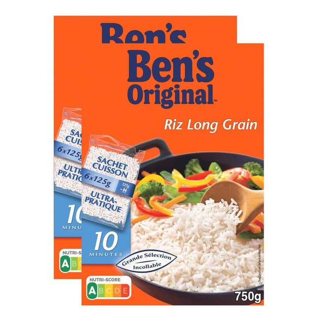 2050000364563 - Ben's Original - Riz Long Grain Sachet Cuisson