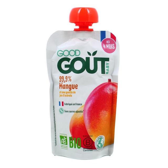 3760269314863 - Good Goût - Mangue Bio Gourde Bébé Dès 4 mois