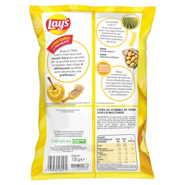 3168930175063 - Lay's - Chips moutarde pickles
