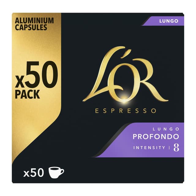 8711000705063 - L'or Espresso - Café Capsules Lungo Profondo intensité 8