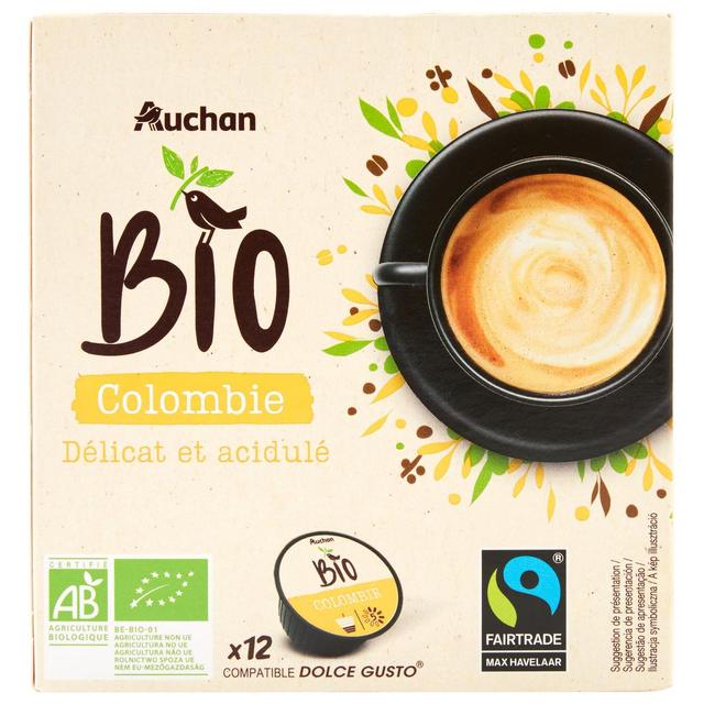 3245678115763 - Auchan BIO - Capsules de café Colombie Bio