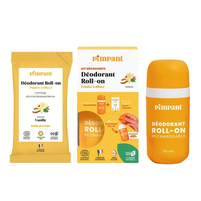 3760349456063 - Pimpant - Déodorant Roll-On Vanille
