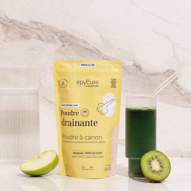 3770017754995 - Epycure - Poudre drainante Pomme/ Kiwi