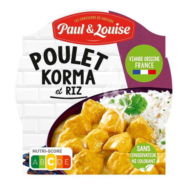 3379670017463 - Paul & Louise - Poulet Korma et son riz