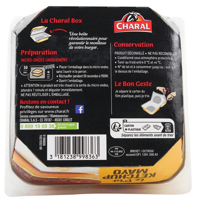 3181238998363 - Charal - Burger Ketchup Mayo