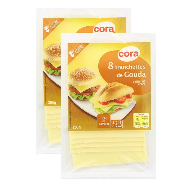 2050000268663 - Cora - Gouda en tranchettes