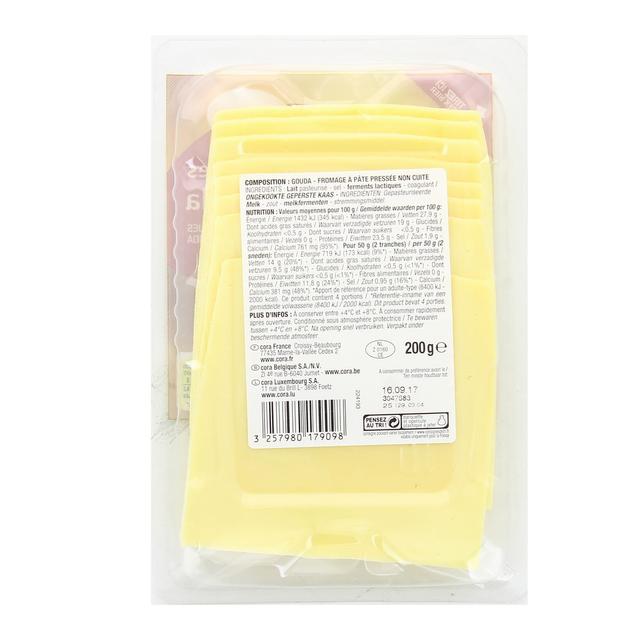 2050000268663 - Cora - Gouda en tranchettes