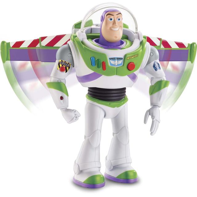 0887961780864 - Mattel - Buzz l'éclair super action 17cm- Toy Story