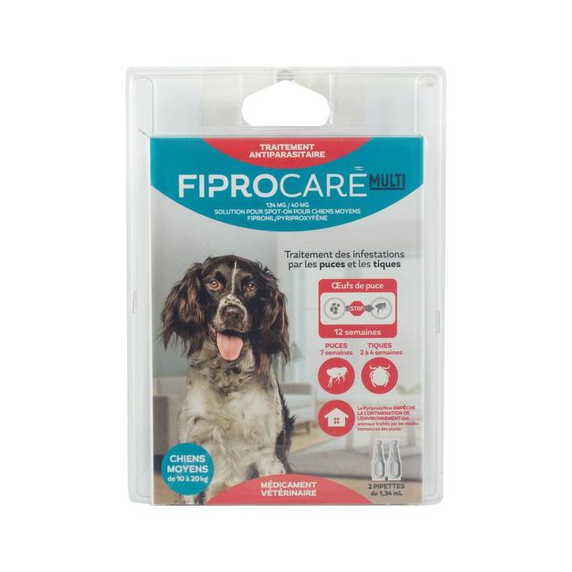 3332590951064 - Fiprocare - Pipette Antiparasitaire pour chien moyen