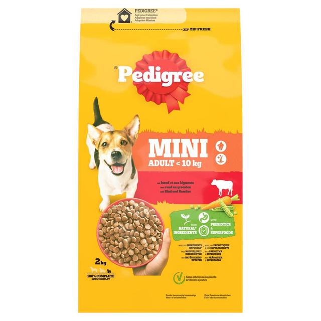 4008429161964 - Pedigree - Croquettes Boeuf Légumes pour Petit Chien Adulte