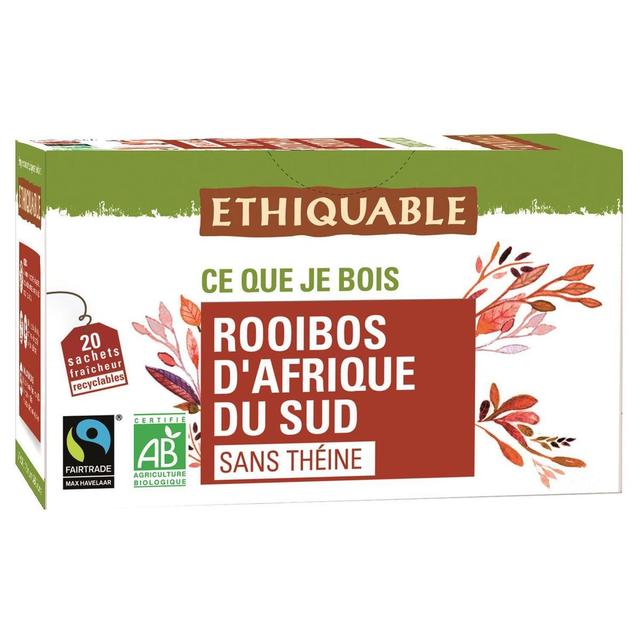 3760091722164 - Ethiquable - Commerce Equitable - Rooibos sans théine Bio d'Afrique du Sud