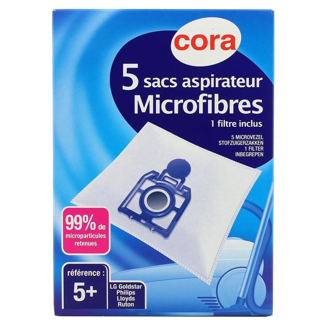 3257985822364 - Cora - Sac Aspirateur Microfibres N°5+ LG Goldstar