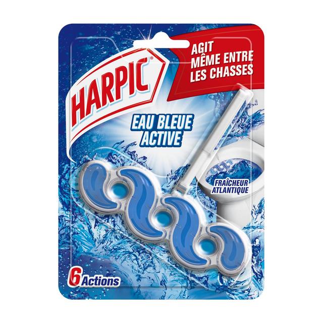 3059941008764 - Harpic - Bloc WC active fresh blue power fraîcheur intense