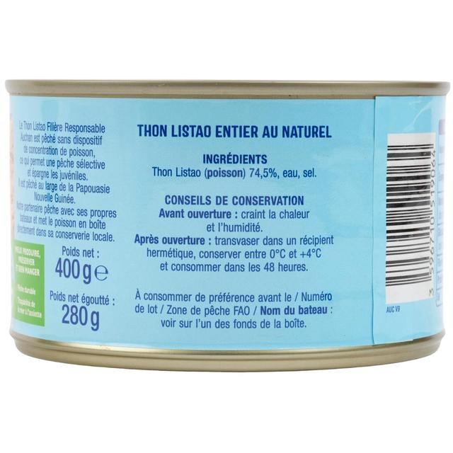 3596710519064 - Auchan - Thon listao au naturel