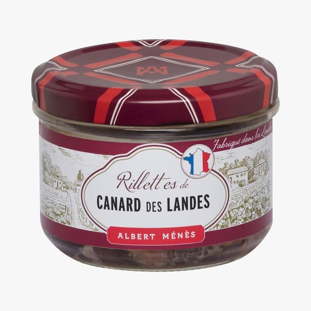 3162900070365 - Albert Ménès - Rillettes de canard en bocal