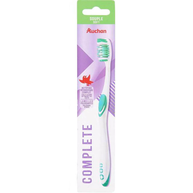 3245678670965 - Auchan - Brosse à dents complète souple