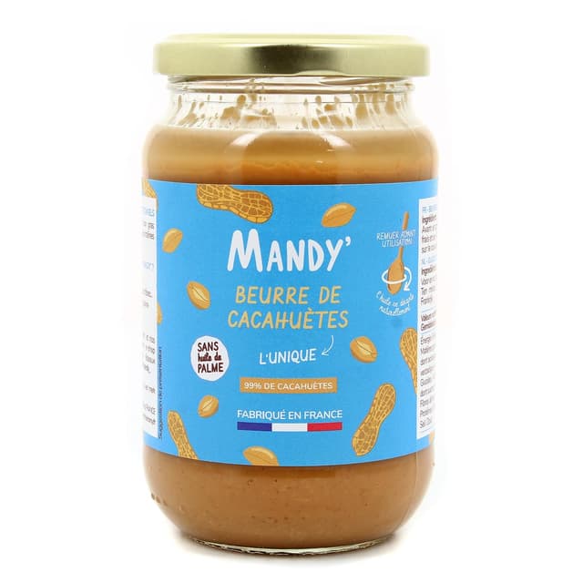 3760278561265 - Mandy' - Beurre de Cacahuètes Sans Morceaux