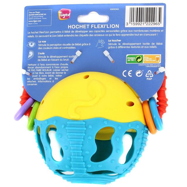 3159921222965 - Tigex - Hochet Flexi'lion