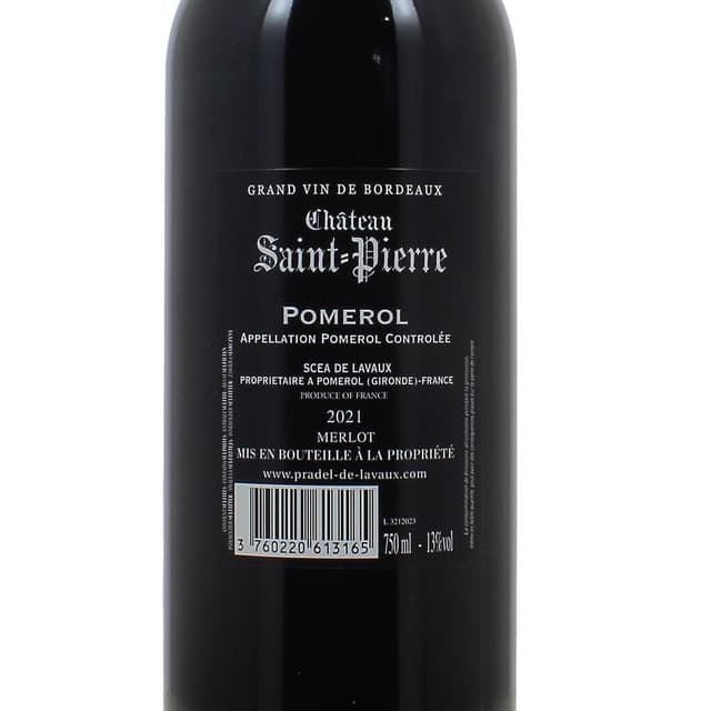 3760220613165 - Pomerol AOC - Château Saint Pierre