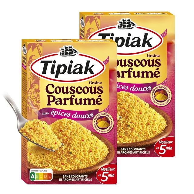 2050000393365 - Tipiak - Graines de couscous parfumées aux épices douces