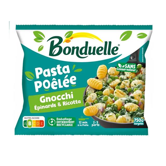 3083681183665 - Bonduelle - Poêlée gnocchis épinards ricotta