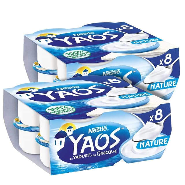 3023290223055 - Yaos - Yaourt à la Grecque Nature