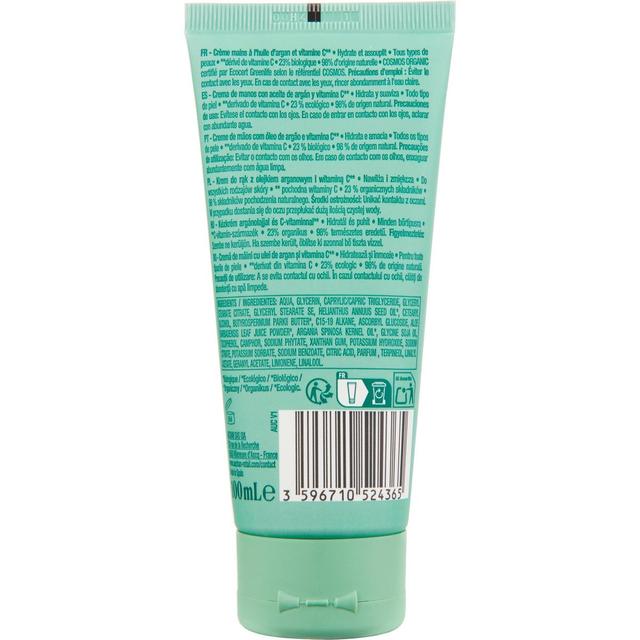 3596710524365 - COSMIA BIO - Crème mains à l'huile d'Argan et vitamine C