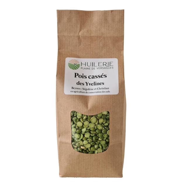 3760312334565 - Huilerie Plaine de Versailles - Pois Cassés cultivé dans les Yvelines