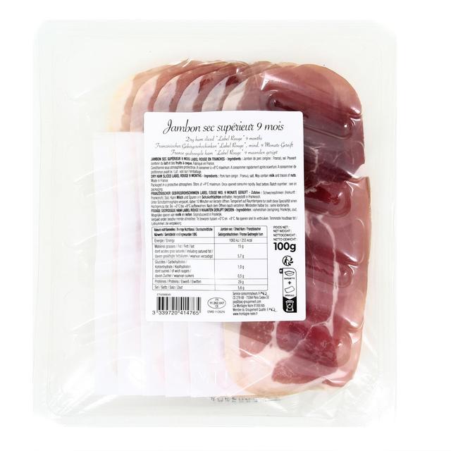 3339720414765 - Montagne Noire - Jambon Sec Supérieur 9 mois, Label Rouge