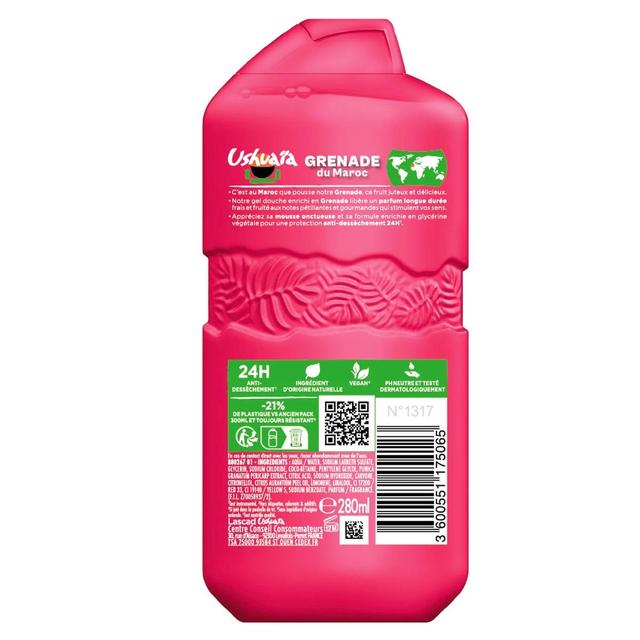 3600551175065 - Ushuaïa - Gel Douche Grenade