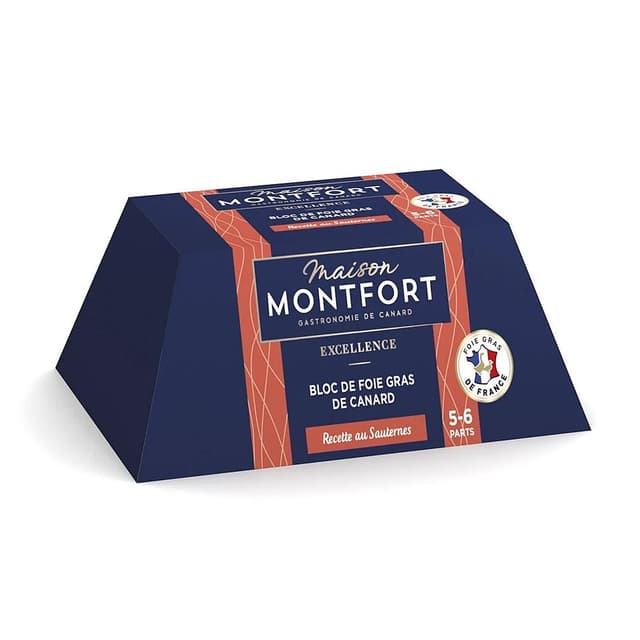 3104544075665 - Maison Montfort - Bloc de Foie Gras de Canard au Sauternes Excellence