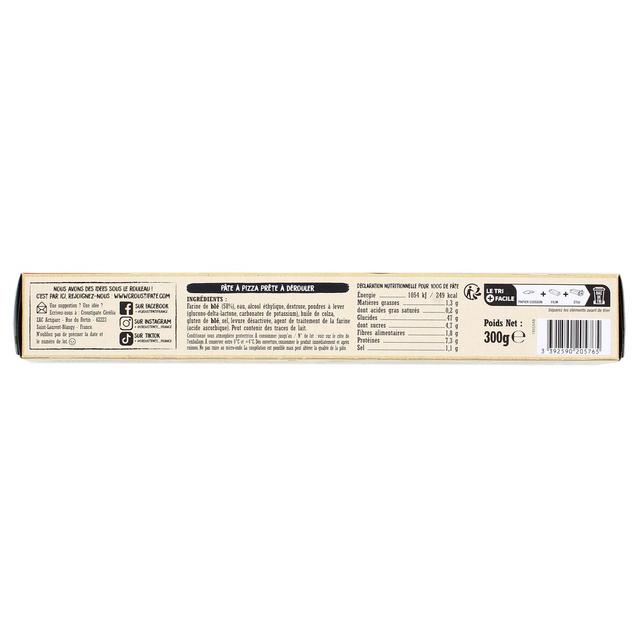 3392590205765 - Croustipate - Pâte à Pizza Qualité comme à la PIZZERIA