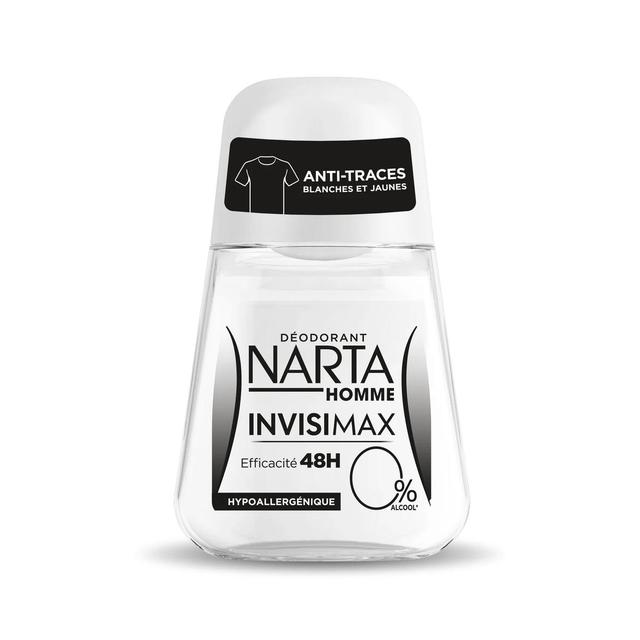 3600551146065 - Narta Homme - Déodorant bille Anti-traces Hypoallergénique Invisimax