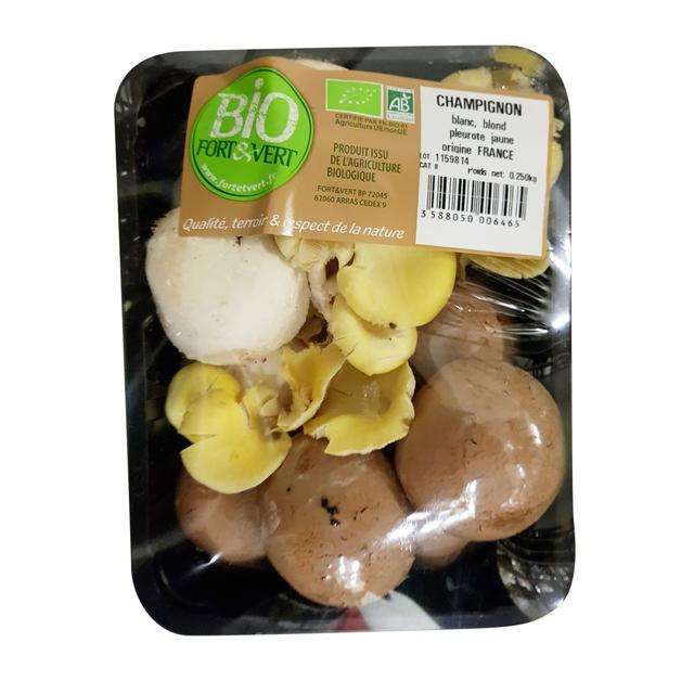 3700789600503 - Fort & Vert - Champignons mixtes Bio