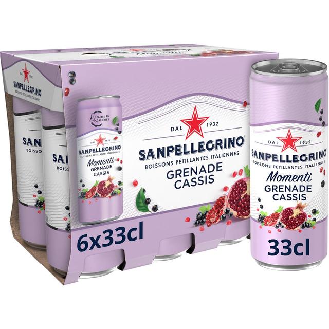 8002270686665 - San Pellegrino - Boisson pétillante au jus de grenade et jus de cassis