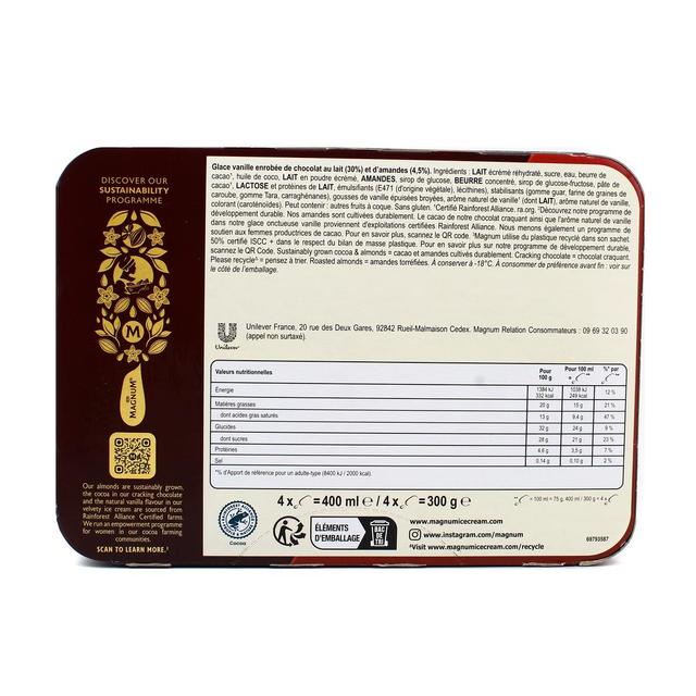 8711327608665 - Magnum - Bâtonnets glacés Amande