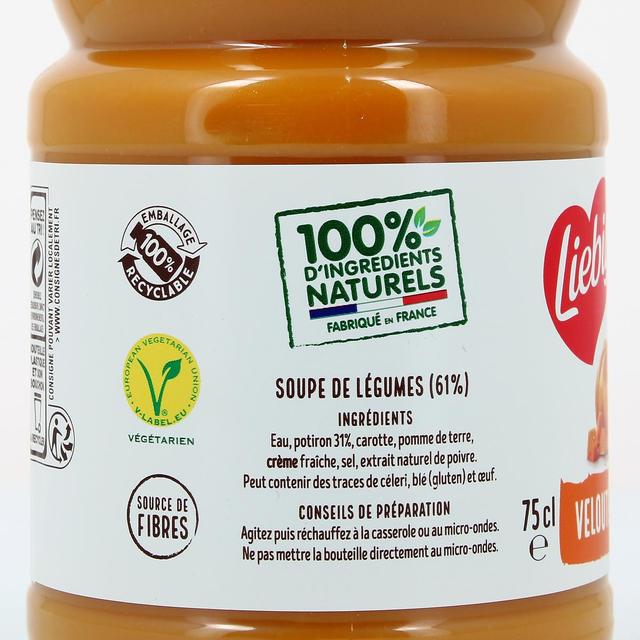 3036811460266 - Liebig - Soupe Velouté de Potiron