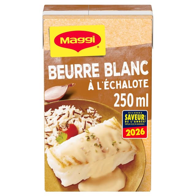 8445292110266 - Maggi - Sauce Beurre Blanc à l'échalote liquide en brique